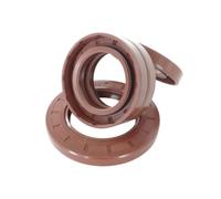 2pcs 18x24x3mm Fluororubber Rotary Shaft Lip Seals, Inner Diameter 18mm, Outer Diameter 24mm, Thickness 3mm