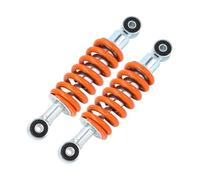 2PCS 195mm Motorcycle Shock Absorber, Universal ATV Suspension Damper with 8mm Spring for TaTao KID Quad Go Kart 50cc to 125cc, Metal Alloy Damping Upgrade Part