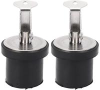 2Pcs 19mm Compression Drain Plug, Stainless Steel Screw Type Boat Drain Plug with Rubber Seal, Marine Drain Plug for Yacht Fishing Boat Kayak Bilge and Live Wells Practical and clever