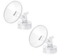 2pcs 19mm Flange Compatible with Spectra S1 S2 9 Plus Synergy Gold Ameda MYA Motif Luna Breast Pump, Replacement to Spectra Pump Parts, Breast Pump Shields 19mm Replace S1 S2 Parts