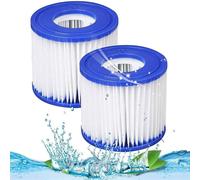 (2pcs) 2-12x Lay Z Lazy Hot Tub Spa Pool Miami Vegas Monaco Cartridge Filters VI Outdoor Garden Spas