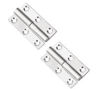 2pcs 2.5inches 304 Stainless Steel Release Hinge,Lift Off Slip Joint Flag Hinges,Folding Rising Butt Ball Bearing Door Hinges for Cabinets,Doors-Left Handedness