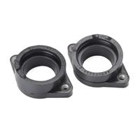 2PCS 2.5mm Motorcycle Carburetor Interface Adapter Intake Insulator Connector Compatible With Automotive Motorcycle Parts XS650 TX650