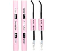 (2Pcs) 2-in-1 Lash Bond & Seal, Strong Hold Cluster Lash Glue for DIY Eyelash Extensions, Latex-Based Eyelash Extension Glue - Individual & Cluster Lashes, Long Lasting Mascara Effect