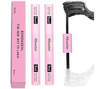 2Pcs 2-in-1 Lash Bond & Seal, Strong Hold Waterproof Latex-Based Adhesive for Individual & Cluster Lashes, Long Lasting DIY Lash Extensions