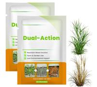 2pcs 2 in 1 Max Power H/erbicide, Action Powerful Concentrated Fast Acting Reaching the Roots,Fast-Acting Weed Control,Grass Weed Control For Driveways, Patios