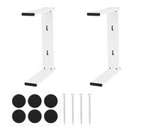 2pcs 2-In-1 Stand Legs for Cricut Maker Explore, Machine Accessories Metal Stand Legs with Anti-Slip Pads Easy To Install Compatible with Cricut Maker 3 / Maker/Explore 3/ Explore Air 2(White)