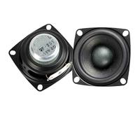 2pcs 2 Inch Audio Speakers 4 8 Ohm 15W Treble Mediant Bass Full Range Stereo Loudspeaker Home Theater Sound Music(8Ohm)