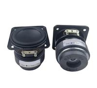 2Pcs 2 Inch Mini Full Range Speaker Audio 4 Ohm 12W Long Stroke HIFI Power Loudspeaker Sound Music