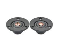 2Pcs 2 Inch Tweeter Speaker 4 Ohm 6 Ohm 40W HIFI Silk Dome Treble Fever Audio Loudspeaker(4 Ohm 40W)