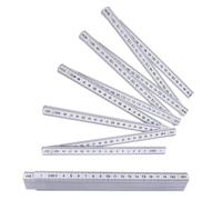 2Pcs 2 Meter Protable Foldable Measuring Stick with Clear Scale Easy Carry Ruler Easy to Carrry Rule Classroom Safe Folding Measuring Stick
