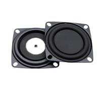 2pcs 2" Passive Radiator Membrane for Horn Speaker Bass 53x53mm Rubber Edge Membrane