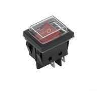 2pcs 2 Position ON OFF Rocker Switch 4 Pins Power Pump Control Illuminated Switch 16A 250VAC 20A 125VAC Suitable for Multiple Electrical Applications