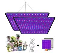 2PCS 2000W LED Grow Light Full Spectrum Phyto Lamp Indoor Phytolamp for Flowers Red Led Plant Growth Light Grow Tent(2pcs Blue red)