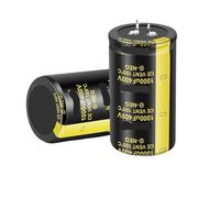 2Pcs 200V Audio Capacitor Amplifier Electrolytic Capacitor 2000Hours 105 ℃ For Filter/Air Conditioner/HiFi/Power Capacitance BIANMTSW(200V220UF 22x25)