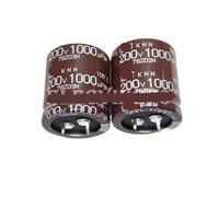 2PCS 200V1000UF KMM 30X35mm Aluminum Electrolytic Capacitors(2pcs)