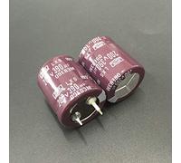 2pcs 200V390uF NCC LXS Series 22x25mm Downsized 200V390uF Aluminum Electrolytic Capacitor Electronic Accessories