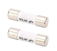 2PCS 20A 1000VDC Solar PV, 10x38mm Fast Acting Ceramic with 20kA Breaking Capacity IEC 60269-6 Compliant for Solar Panel Systems Inverters Combiner Boxes