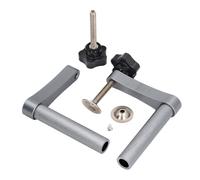 2PCS 20mm Bench Dog Clamps, Adjustable Benchtop Quick Clamp for Woodworking, Aluminum Alloy Desktop Press with 600lb Clamping Force for Workbenches with 20mm Holes