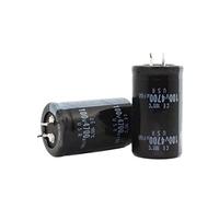 2PCS-20PCS 100V4700UF 4700UF 100V Electrolytic Capacitor 30 * 50MM (Size : 6PCS)