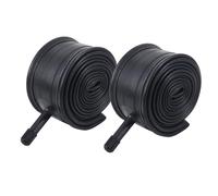 2PCS 20x1.75/1.95 Bike Inner Tubes - E-Bike Compatible Black Rubber Tires