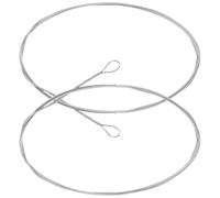 2pcs 21# Steel Dulcimer String Replacement Accessory | Silver Wire String, Spare-ready Instrument Part, Restores Broken Strings for Players, Lessons, Practice Sessions