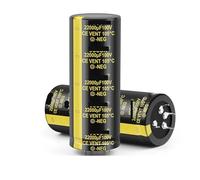2Pcs 22000uF 100V Capacitor 100V 22000uF Electrolytic Capacitor 40x100mm For Fever Amplifier HIFI Audio Filter Capacitor MQXFCZUX