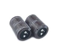 2Pcs 2200uF 200V 2200uF 250V 200v2200uf 250V2200UF 30x50 35x40/45/50/60 Snap-in PSU Capacitor Electronic devices (Color : 250v2200uf 35x40, Size : S)