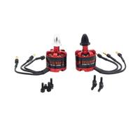 2Pcs 2212 920KV Brushless Motors - Industrial Grade Outrunner with Pre-Soldered Bullet Connectors for DIY Drones and RC Models