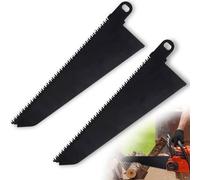 2Pcs 240mm Reciprocating Saw Blades Compatible with Black & Decker Scorpion Saws FKS890E, KS890ECN, KS890EK, KS890GT, KFBES850K & KS880, Carbon Steel Saw Blades for Wood Drywall Chipboard Plastic