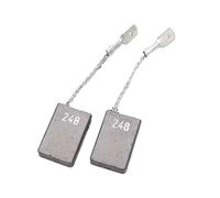 2pcs 248 Carbon Brush For W24-180 W24-230 Angle Grinder Power Tool Carbon Brush Replacement Parts