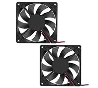2PCS 24V 80x80x15mm Fan 2Pin DC 8015 Brushless Cooling Case Fan for Cooling PC Computer Case CPU Radiator Cooler Fan 2Pin