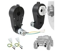 2PCS 24V RS550 Electric Motor Gear Box, 35000RPM, DC 24V, for Electric Vehicle Power Wheels Replace Parts, Kids Ride On Toy Gearbox Kit