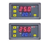 2Pcs 24V T3230 Timer Infinite Loop Delay Dual Digital Display Time Relay Multifunctional