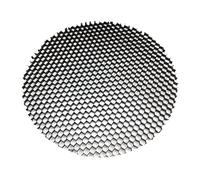 2pcs 25 30 35 40 45 50 55 60-100 MM LED Light Shade Hood Downlight Spotlight Round Honeycomb Mesh Cover Black Anti-glare(23mm)