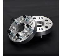 2PCS 25/30/35/40/45/50/55mm Car Aluminum Wheel Widening Spacer Adapter For Land-Rover LR4 2010-2016(30mm Silver)