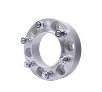 2PCS 25-35mm Car Wheel Hub Adapter Spacer Widened Accessories For Mitsubishi For Pajero For Separador(Silver 30mm 2pcs)