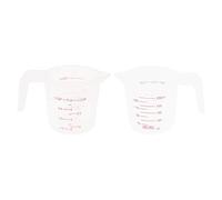 2pcs 250ml/500ml/1000ml Pet Food Measuring Scoop Dog Food Measuring Cup Cat Food Water Scooper Spoon AOD (250ml)