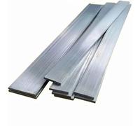 2pcs 250mm 6061 Aluminium Alloy Rectangular Flat Bar，3mm 4mm 5mm 6mm 8mm Thick Square Rod, Metal Steel Plate Strip(8x15x250mm)