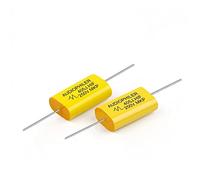 2Pcs 250V MKP Capacitor Audiophiler HiFi Fever Audio Metal Film Coupling Frequency Dividing 1UF 1.5UF 1.8UF 2.2UF 2.7UF 3.3UF(250V4.7UF)