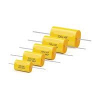 2Pcs 250V MKP Capacitor HIFI Fever Audio Metal Film Coupling Frequency Dividing 1UF 1.5UF 1.8UF 2.2UF 2.7UF 3.3UF BIANMTSW(250V4.0UF)