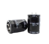 2pcs 250V1200UF 1200UF 250V Electrolytic Capacitor Volume 30X45MM Energy storage elements