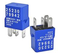 2PCS 25230-79942 Blower Motor Relay - Compatible with Infiniti G35 M35 G37 Nissan Altima Sentra Maxima Quest Murano Leaf Armada