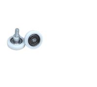 2pcs 26mm Diameter POM Coated Wheel Roller With M6 Screw 26xM6 Nylon Flat Pulley BS62626-8C9L10M6 High Load Plastic Bearing(BS60830-11C1L8M6)