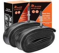 2PCS 28/29" 45/62-622 HeavyDuty Inner Tubes 28/29x1.75 28/29x1.95 28/29x2.10 28/29x2.25 28/29x2.35 28/29x2.40 FV33mm Presta Valve Compatible 28/29x1.75/1.95/2.0/2.10/2.25/2.35/2.40 MTB/Road Bike Tyres