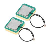 2Pcs 28dB High Gain GPS Active Antenna Ceramic Patch Internal Module Navigation Connector with Cable