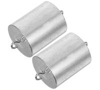 2pcs 2pcs Double Hooked Lab Weight Metal Mass for Physics Experiments