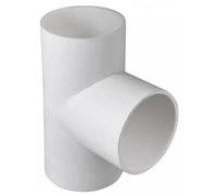 2pcs - 3/4 PVC Tee Sch 40 - PVC Socket Tee - 3/4 Inch Slip Socket x 3/4 Inch Slip Socket x 3/4 Inch Slip Socket - PVC 3/4" Adapter Pipe Fitting PVC Pipe Connectors for Home Sewer Plumbing Water Line
