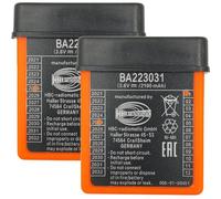 2Pcs 3.6V 2100mAh BA223031 Rechargeable Battery for HBC Crane Remote Control, HBC BA223031 Battery
