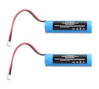 2PCS 3.7V 3500mAh Lithium-ion Batteries with PH2.0 Connector for Remote Controls,DIY Electronics, Bluetooth Speakers Devices, Toys, Lighting, Flashlights